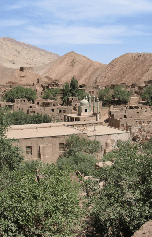 Site soufi de Tuyoq, province autonome ouïghoure du Xinjiang, Chine
